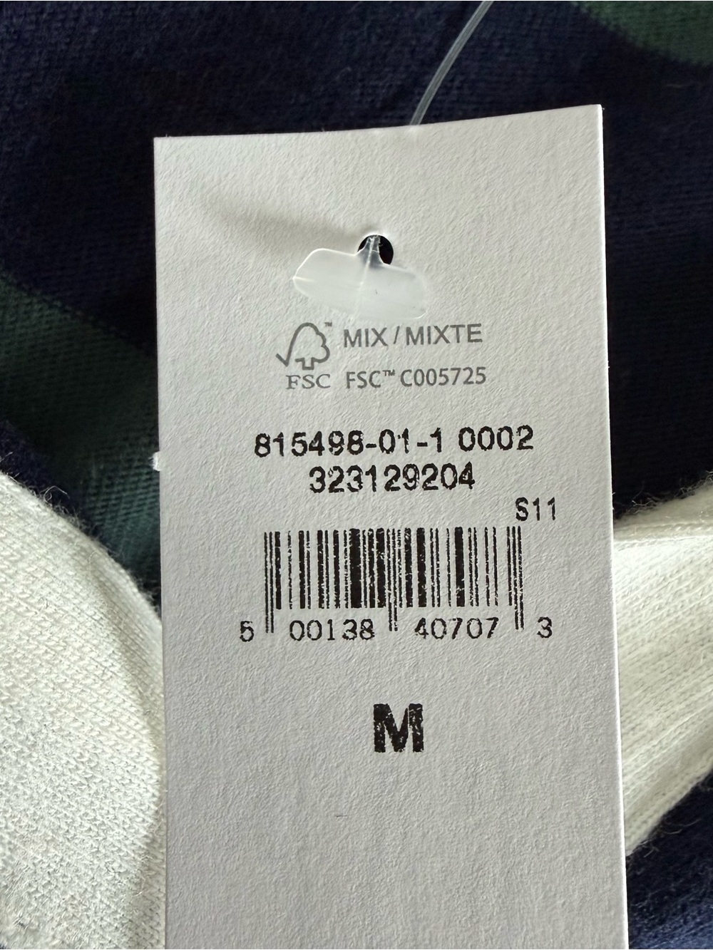 New Women's Gap Stripe Cropped Cotton Polo - Picture 3 of 3